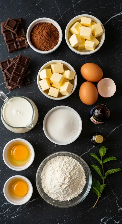 Chocolate Mousse Brownies – Creamy Decadent Dessert - cooking process