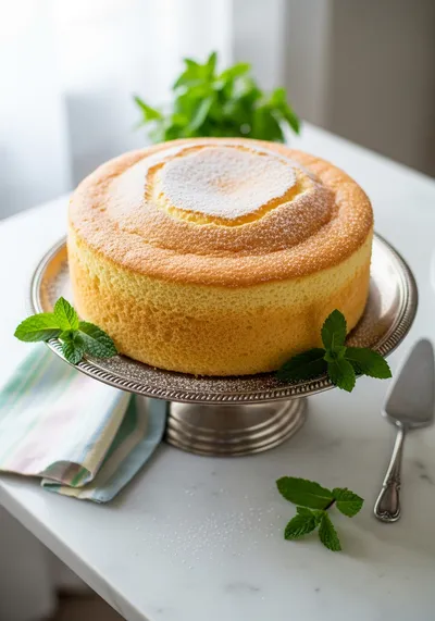 Light and Fluffy Sponge Cake – Simple Dessert