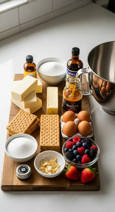 Millionaire Cheesecake - cooking process