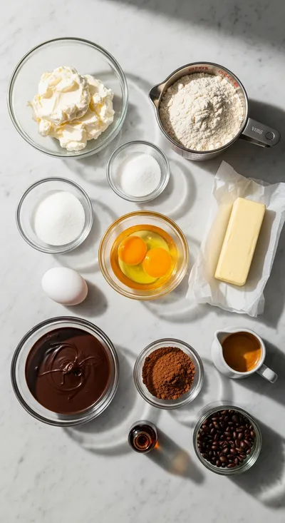 Easy Tiramisu Brownies Recipe - cooking process