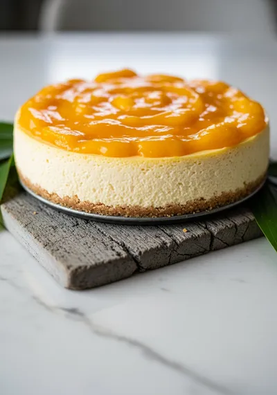 Tropical Mango Cheesecake